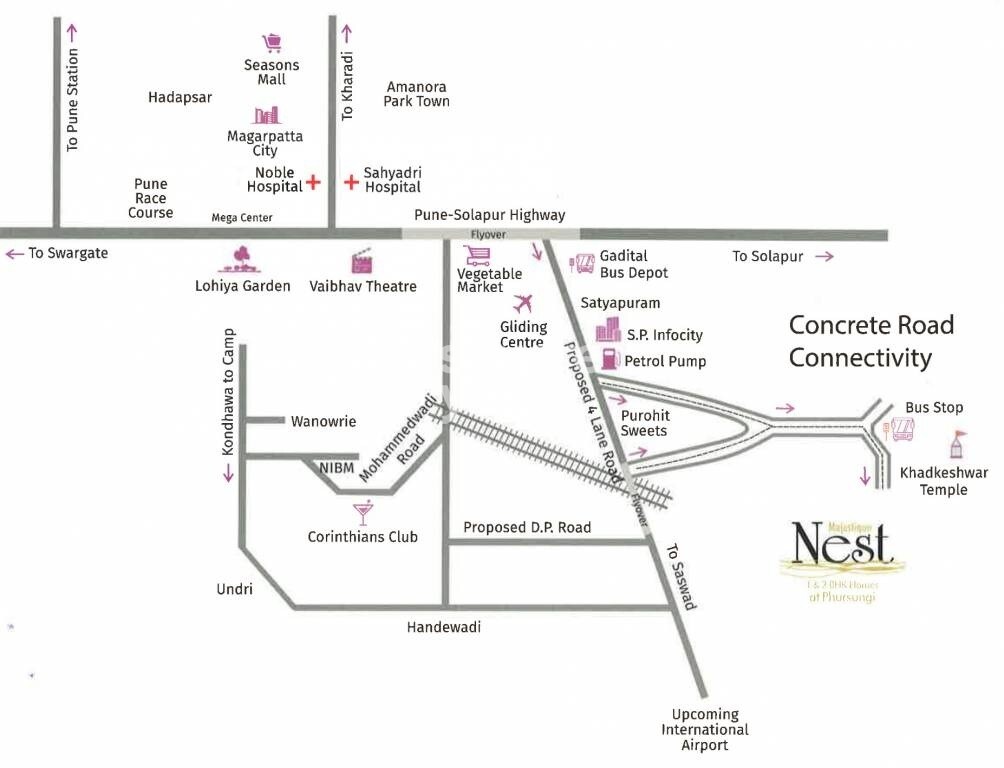 Majestique Nest Building C Location Image