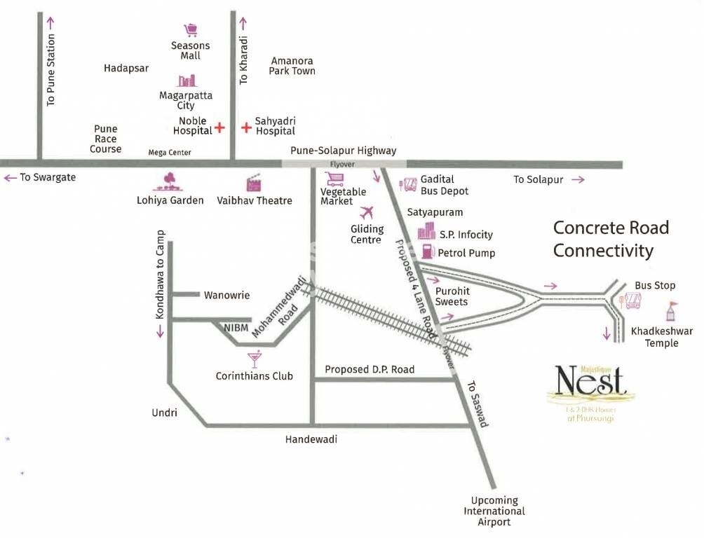 Majestique Nest Building D Location Image