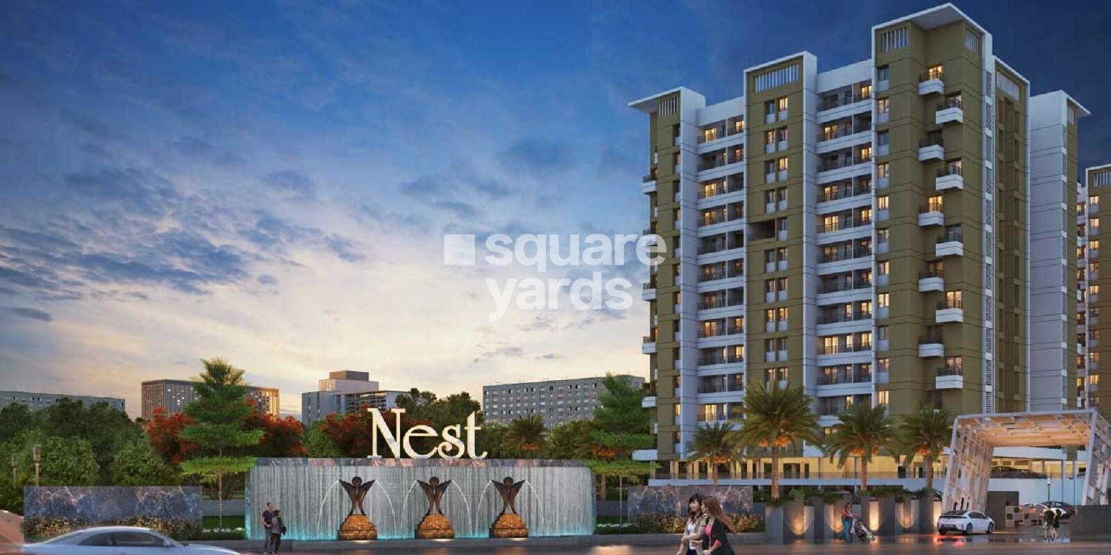 Majestique Nest Building D residential project in Fursungi