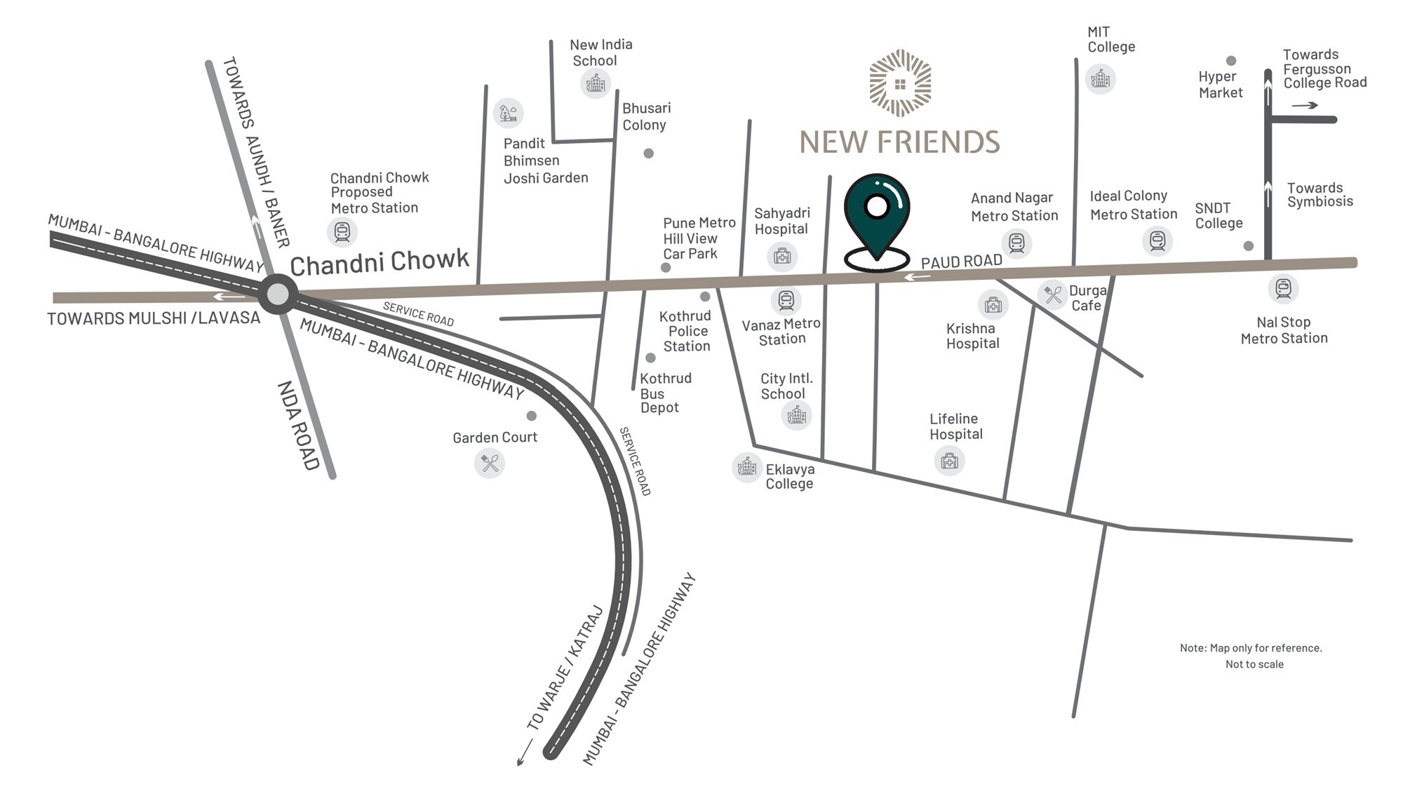 Majestique New Friends Location Image