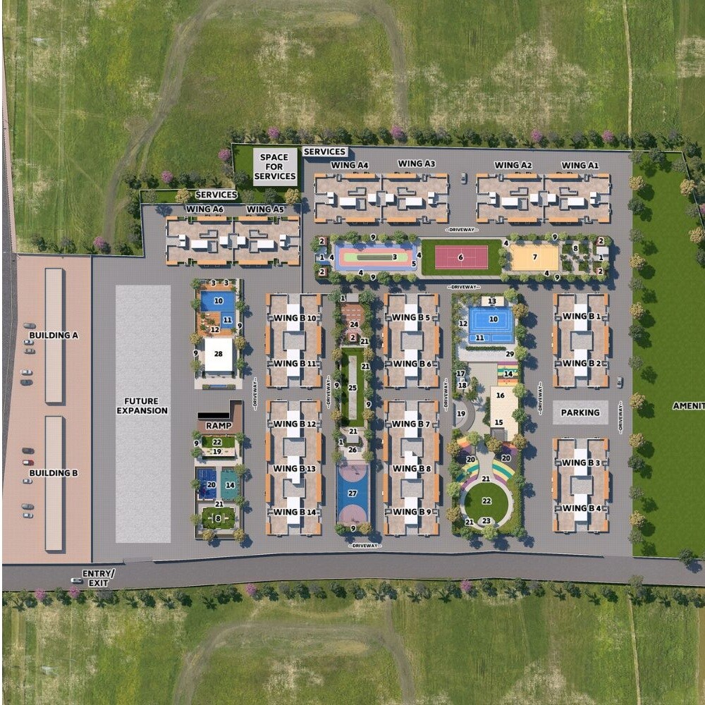 Majestique Rhythm County Master Plan 1