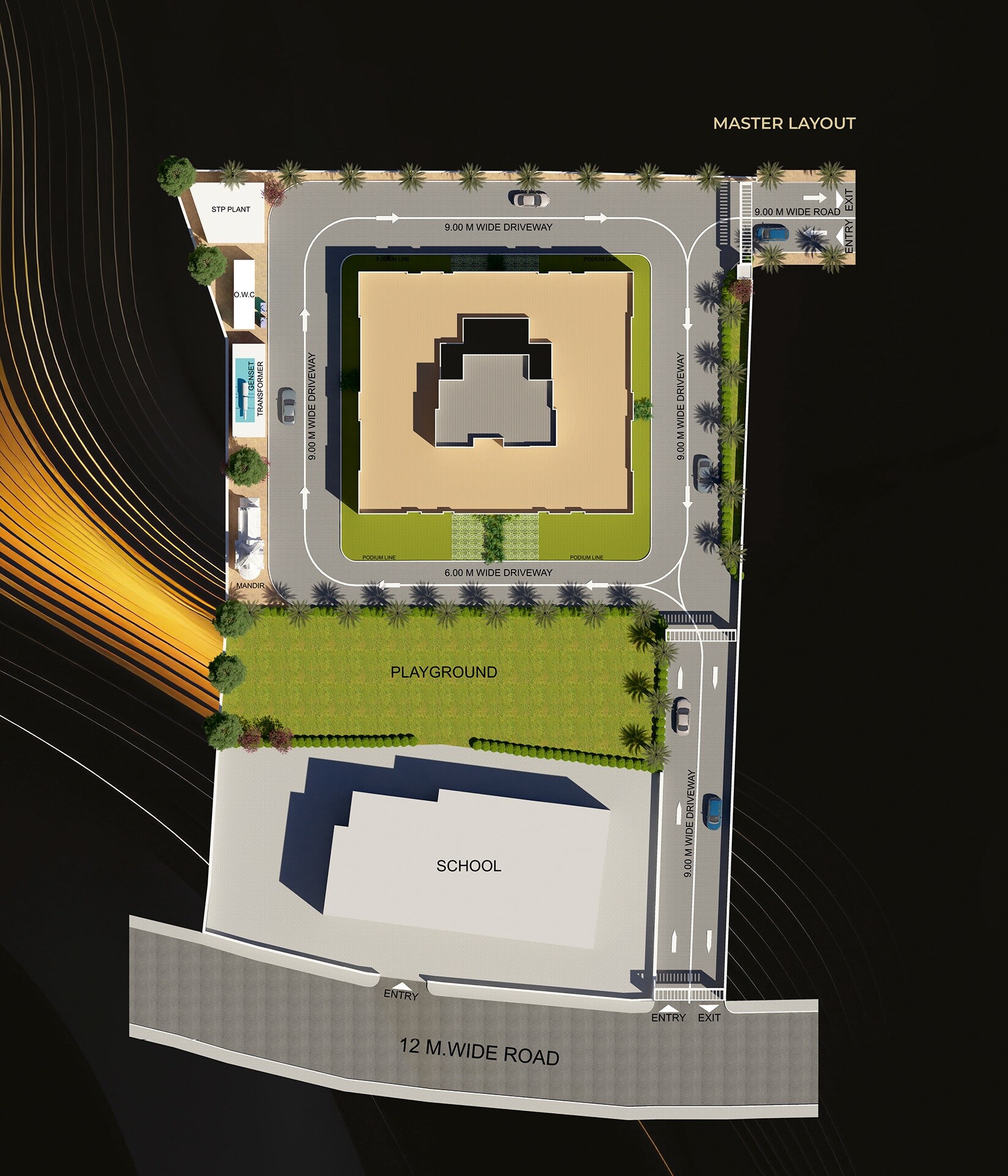 Majestique The Crown Master Plan Image