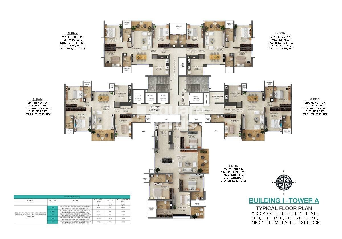 Majestique The Ornate Floor Plans 1