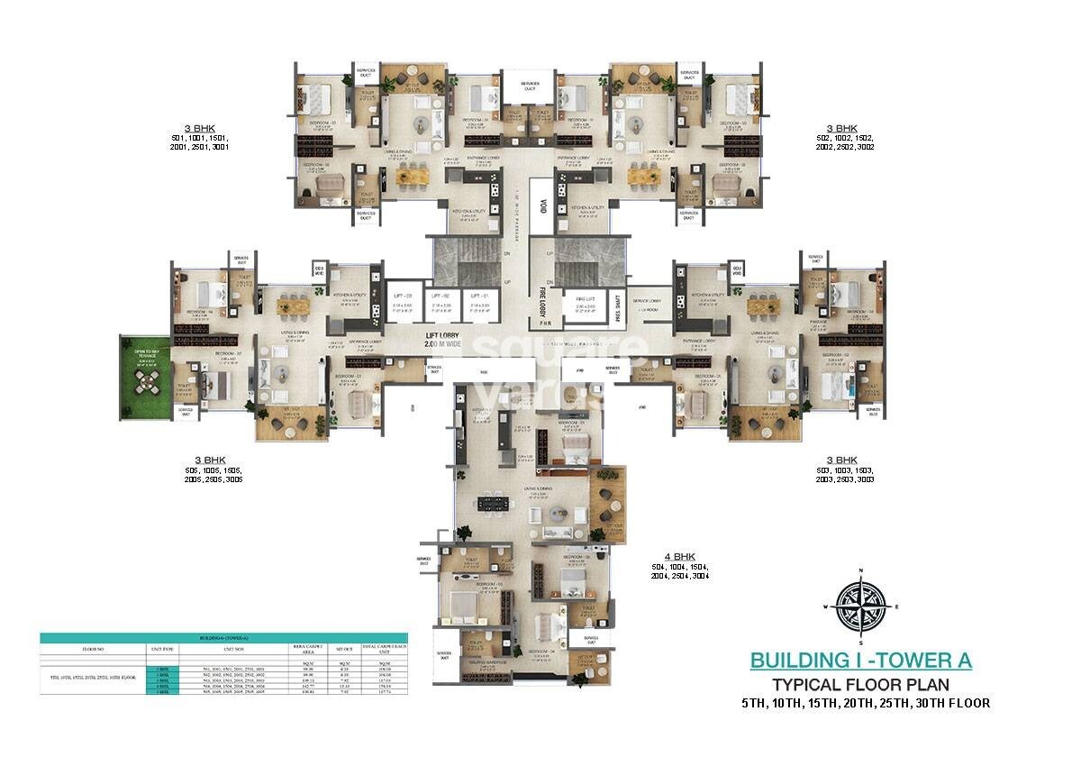 Majestique The Ornate Floor Plans 3