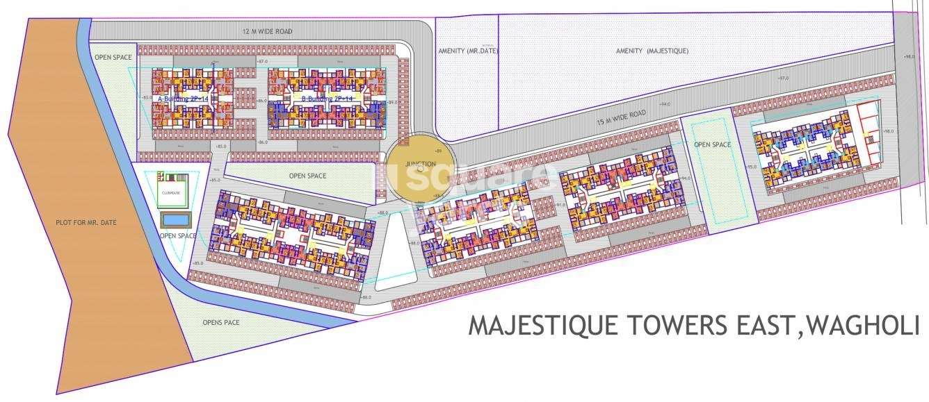 majestique towers east phase 2 master plan image3