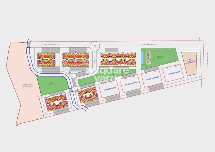 Majestique Towers Master Plan Image