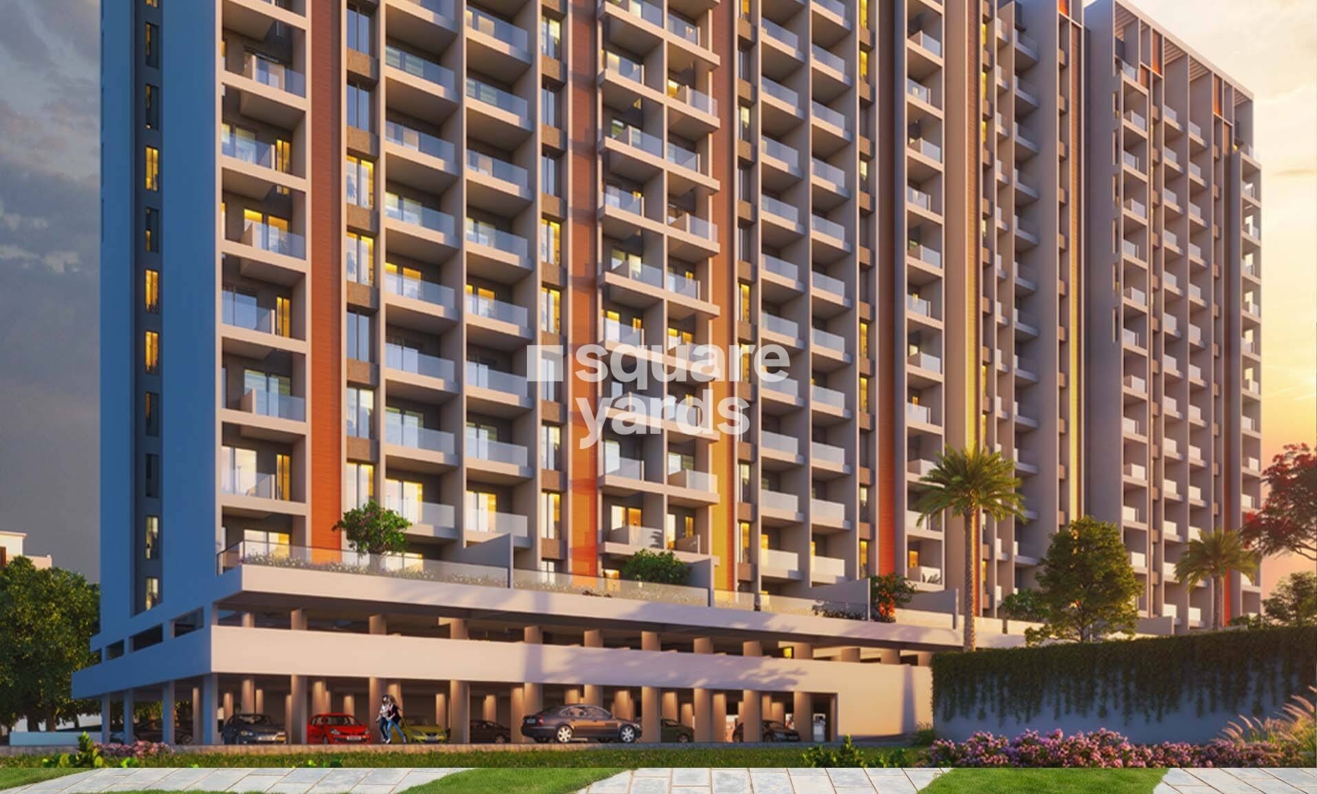 Majestique Towers Tower View 2