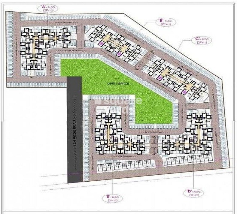 Majestique Venice Building D Wing A Master Plan Image