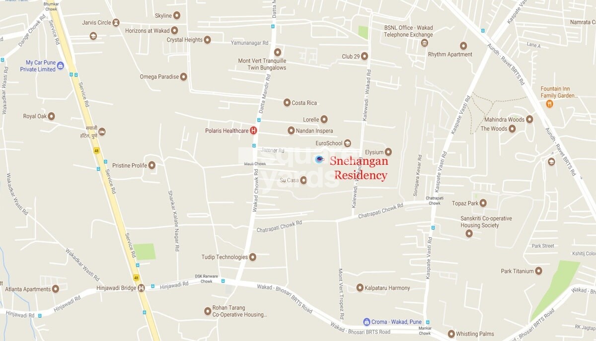 Mak Snehangan Residency Location Image