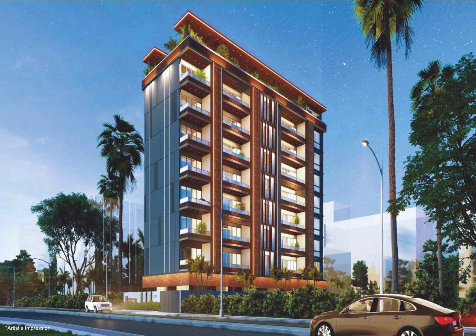 Makwana Vrindanand Parshwa Apartment Exteriors
