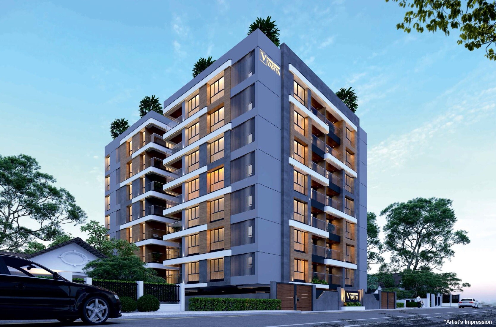 Makwana Vrindanand Vastya Apartment Exteriors