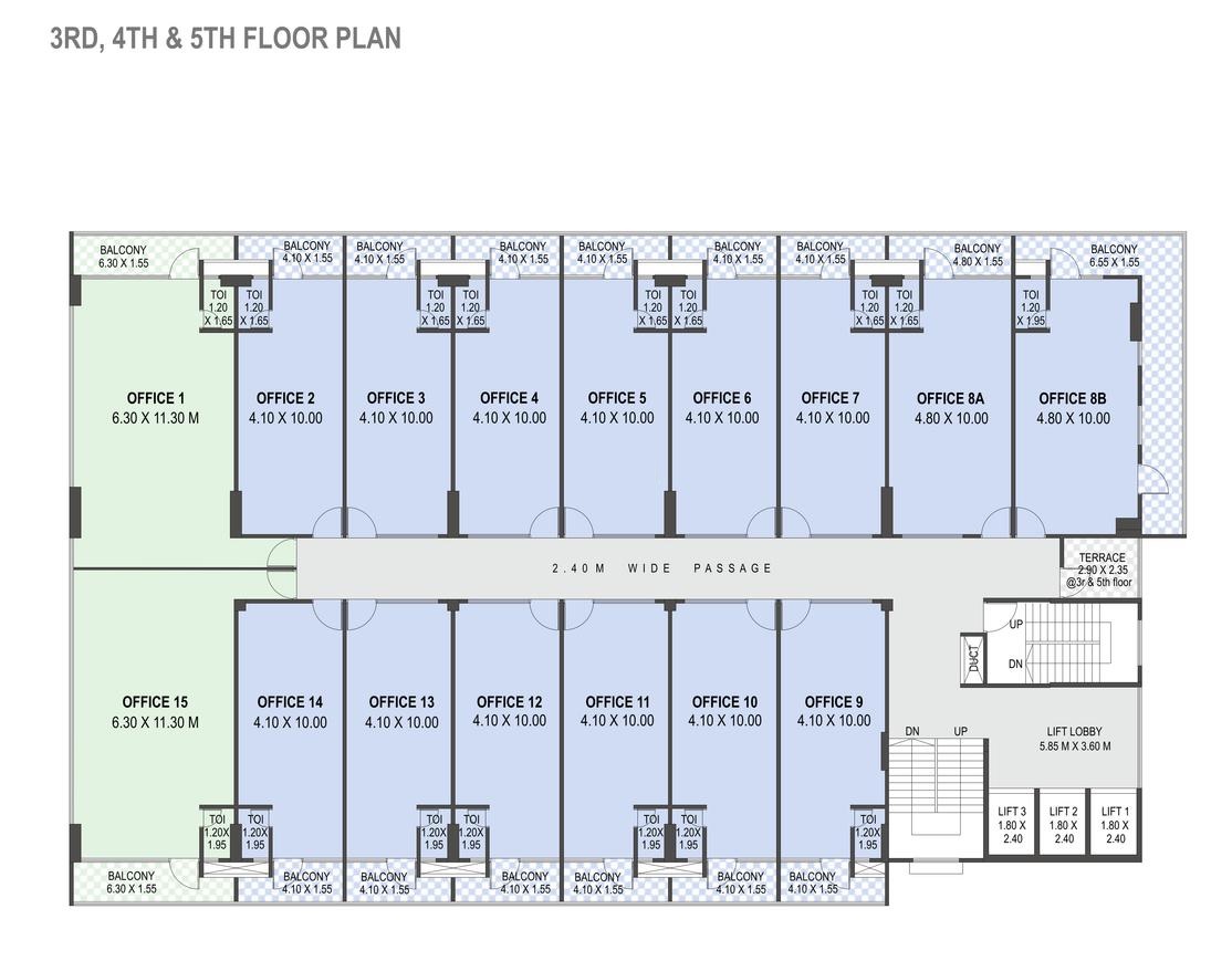 Malpani City Center Floor Plans