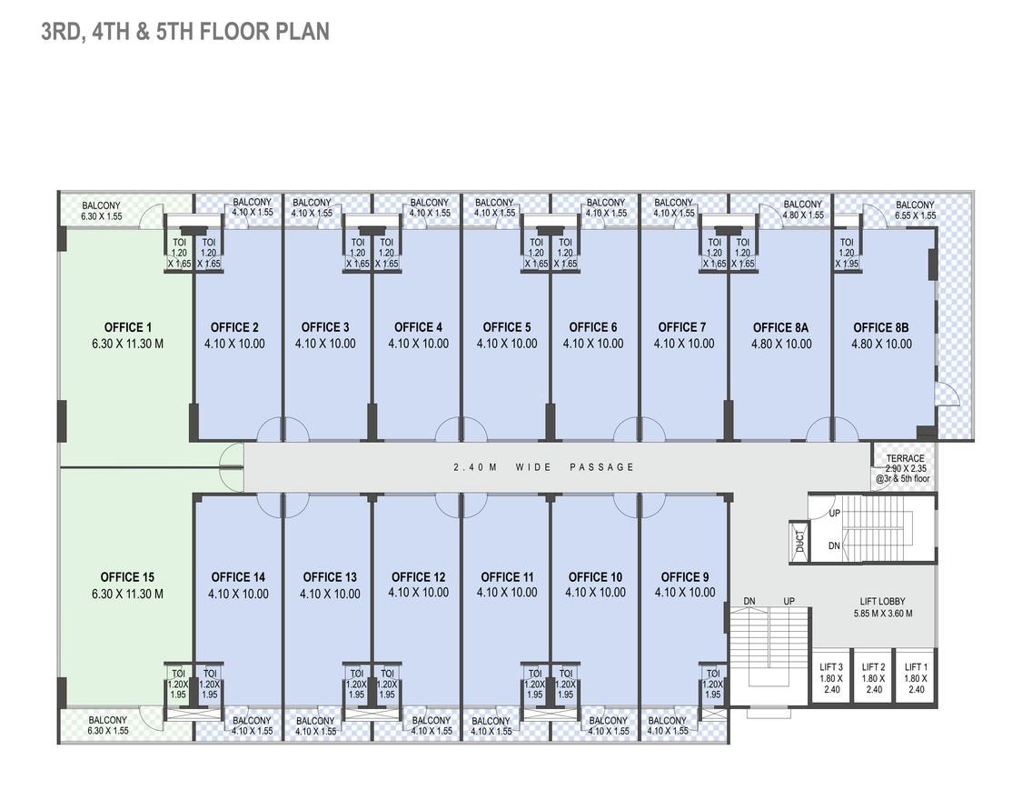 Malpani City Center Floor Plans 1