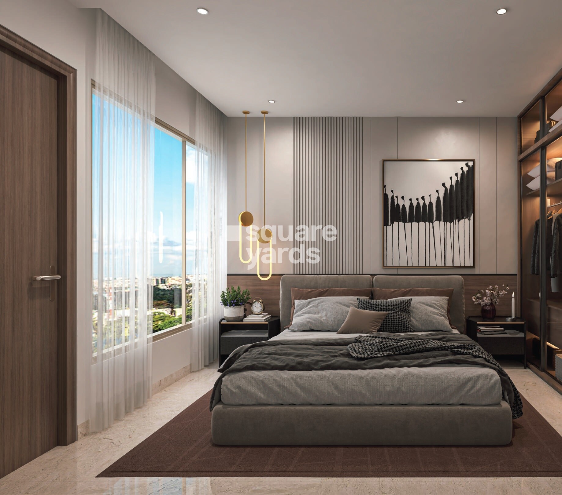 Manav La Centra Apartment Interiors 4