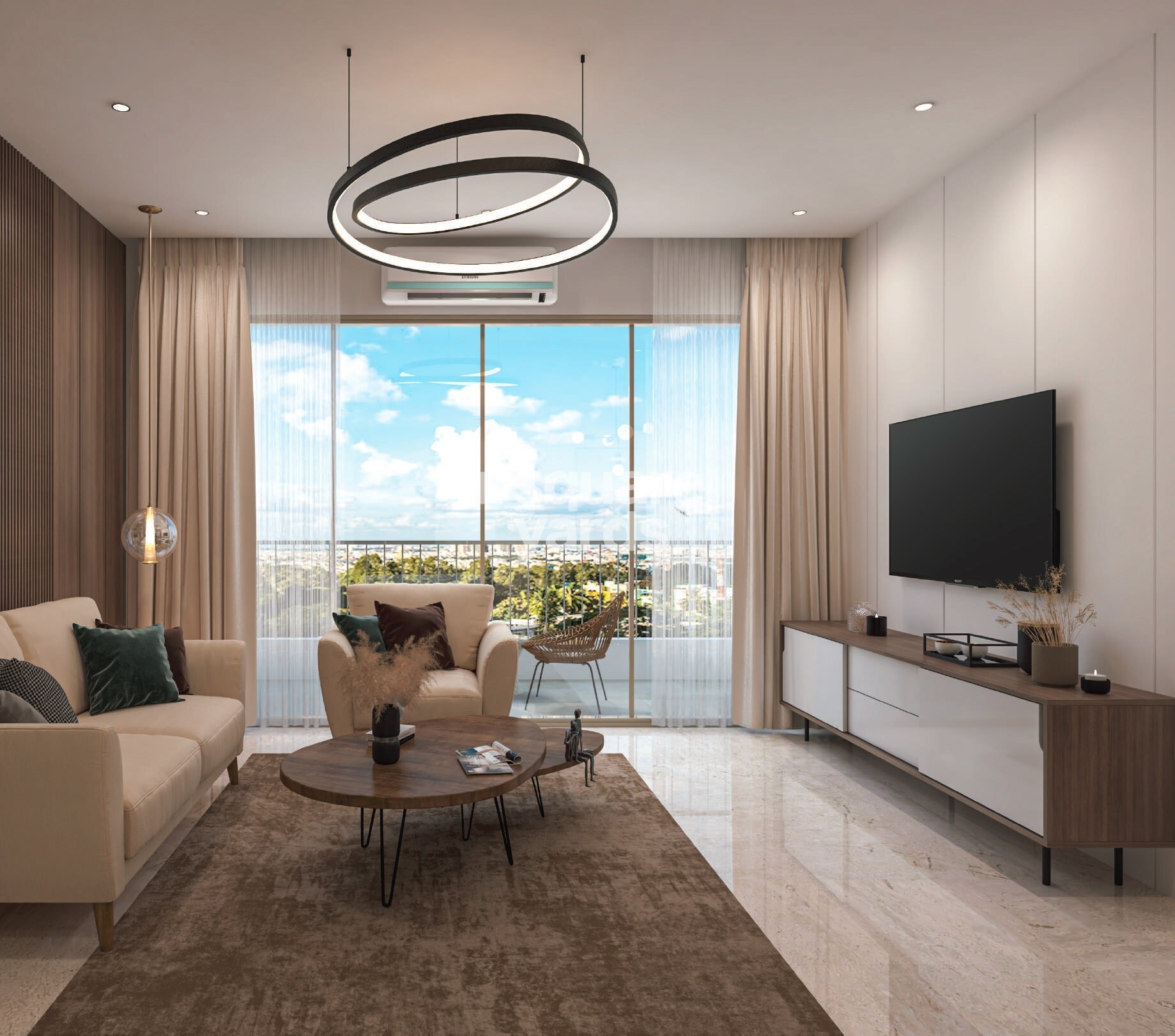 Manav La Centra Apartment Interiors 6