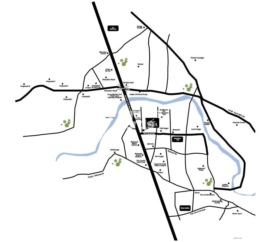 Manav La Moda Location Image