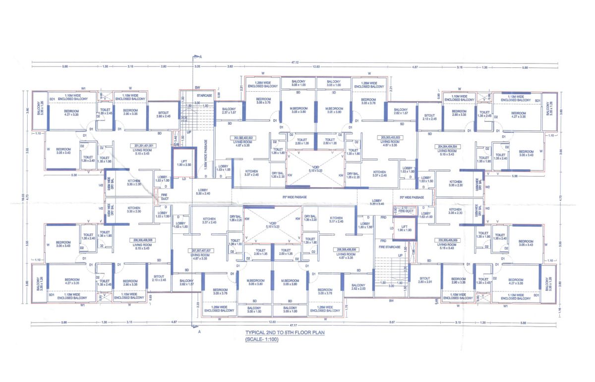 Mangalam Myra Floor Plans