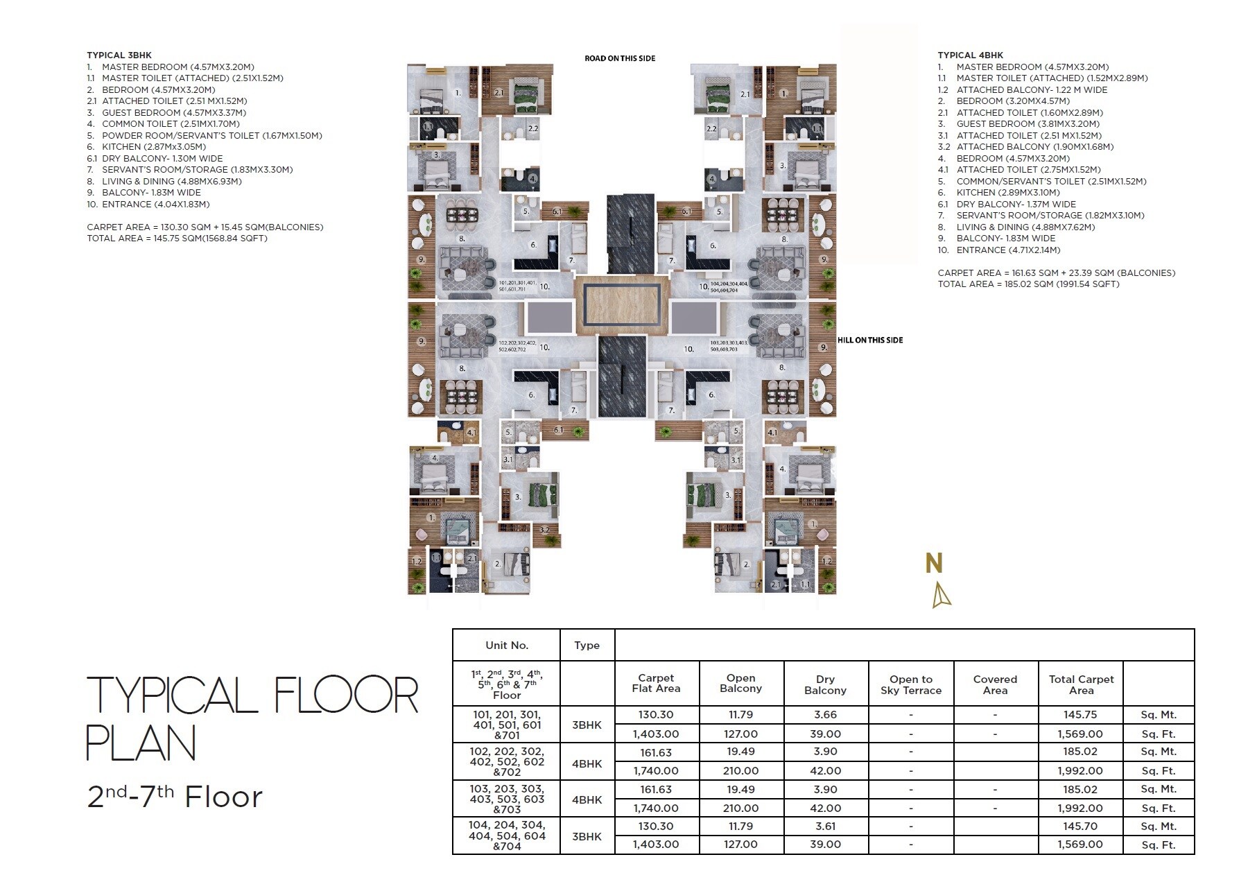 Manisha 64 Hills Floor Plans 1