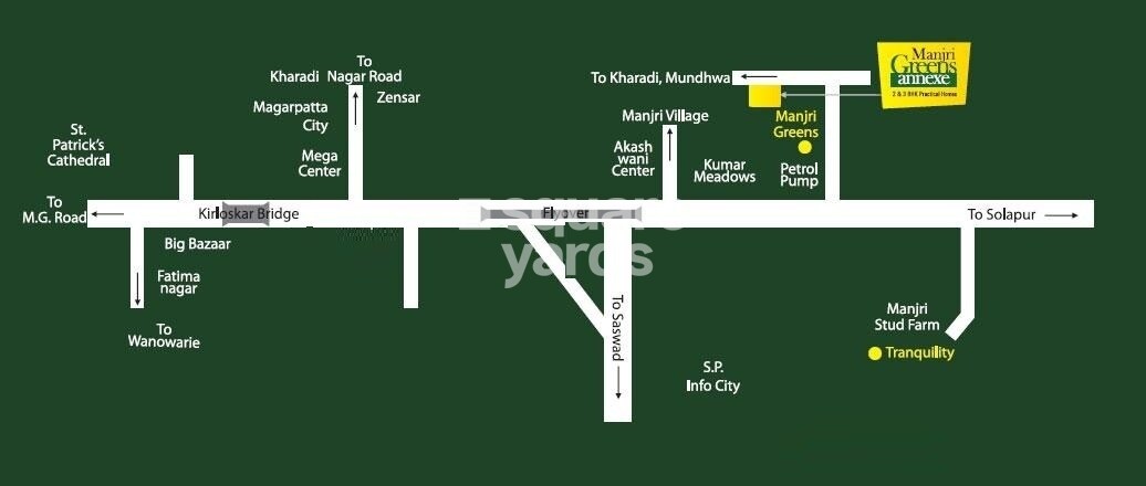 Manjri Greens Annexe Location Image