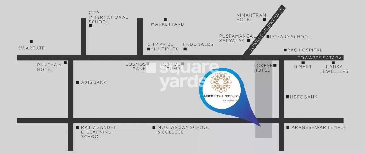 Mansi Maniratna Complex Location Image