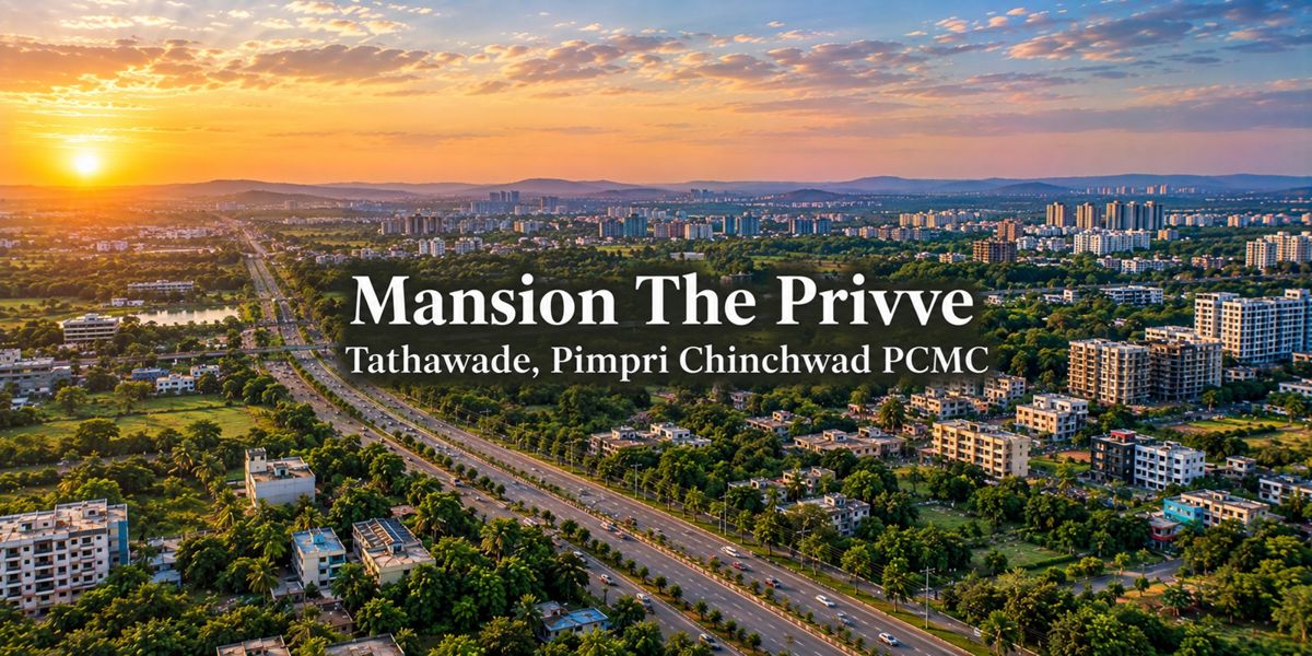 Mansion The Privve residential project in Tathawade