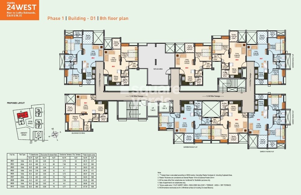 Mantra 24 West Floor Plans 4