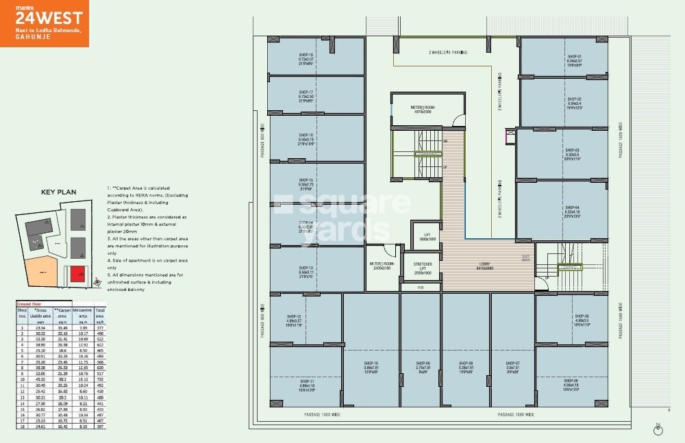 Mantra 24 West Floor Plans 10