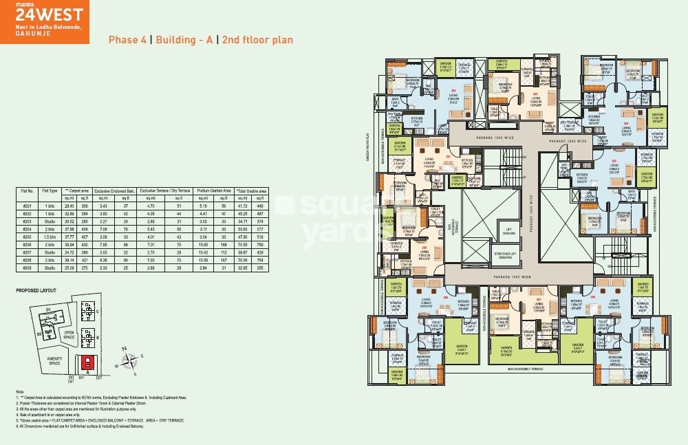 Mantra 24 West Floor Plans 11
