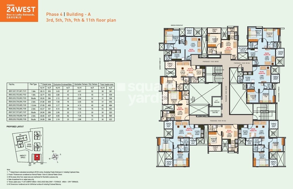 Mantra 24 West Floor Plans 12