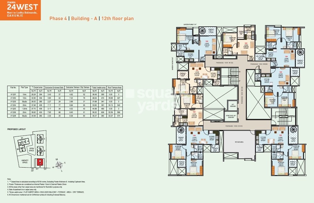 Mantra 24 West Floor Plans 14