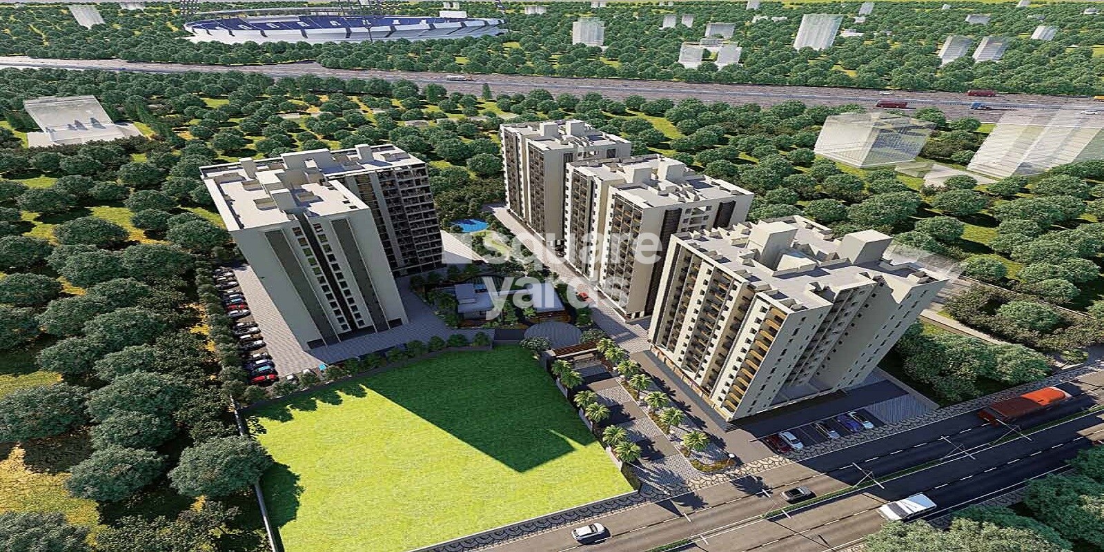 Mantra 24 West residential project in Gahunje