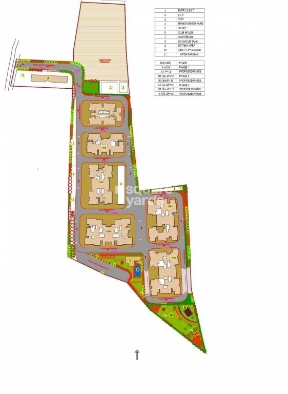 Mantra 7 Hills Master Plan Image