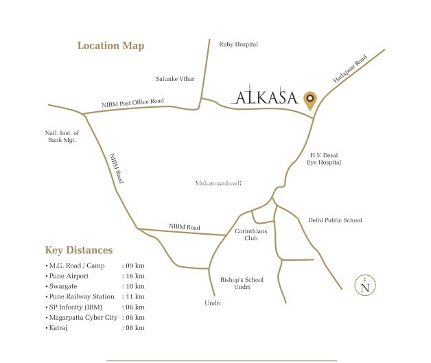 Mantra Alkasa phase 2 Location Image