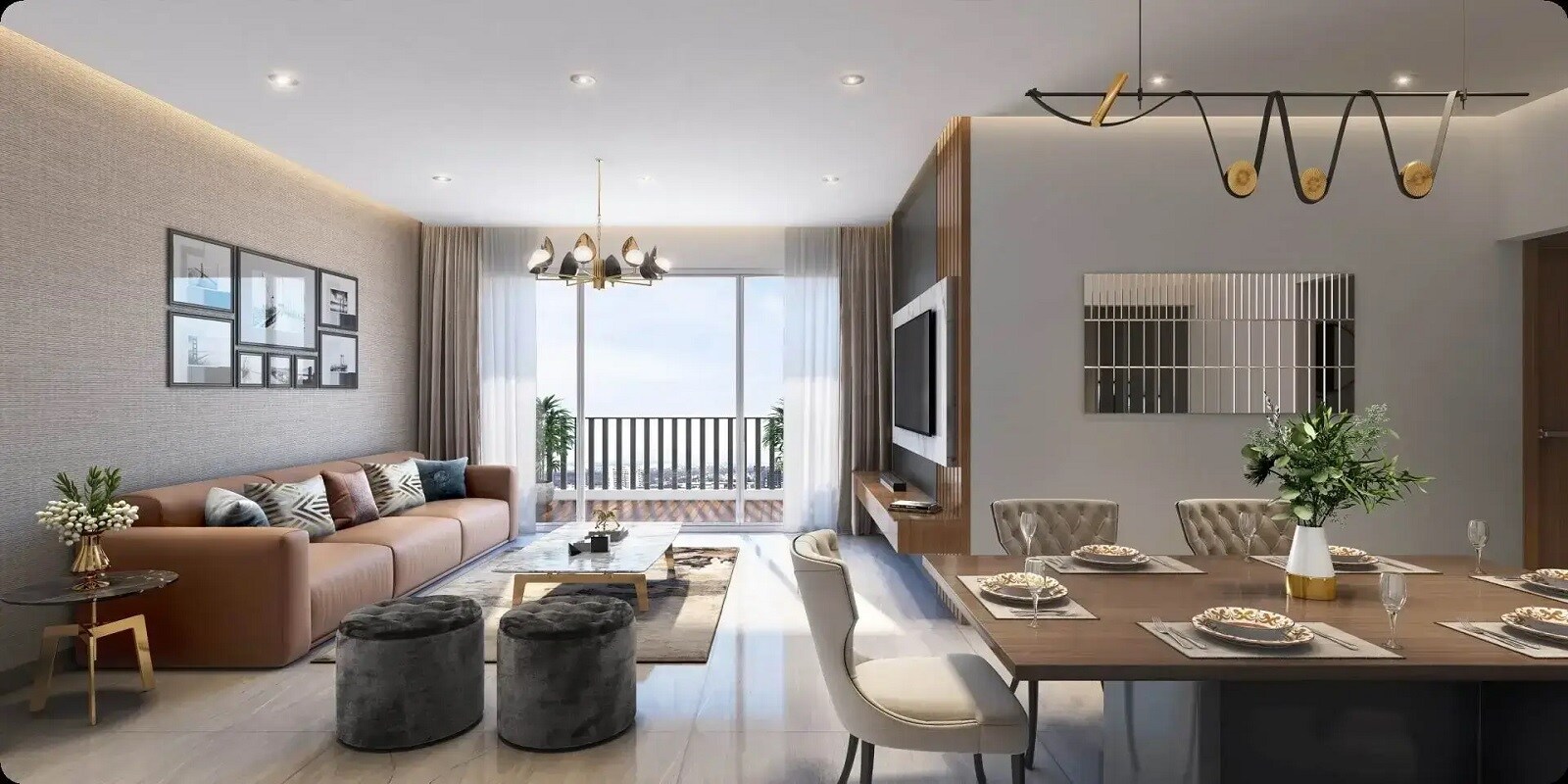 Mantra Codename Akurdi Apartment Interiors 4