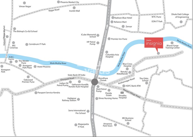 Mantra Insignia Location Image