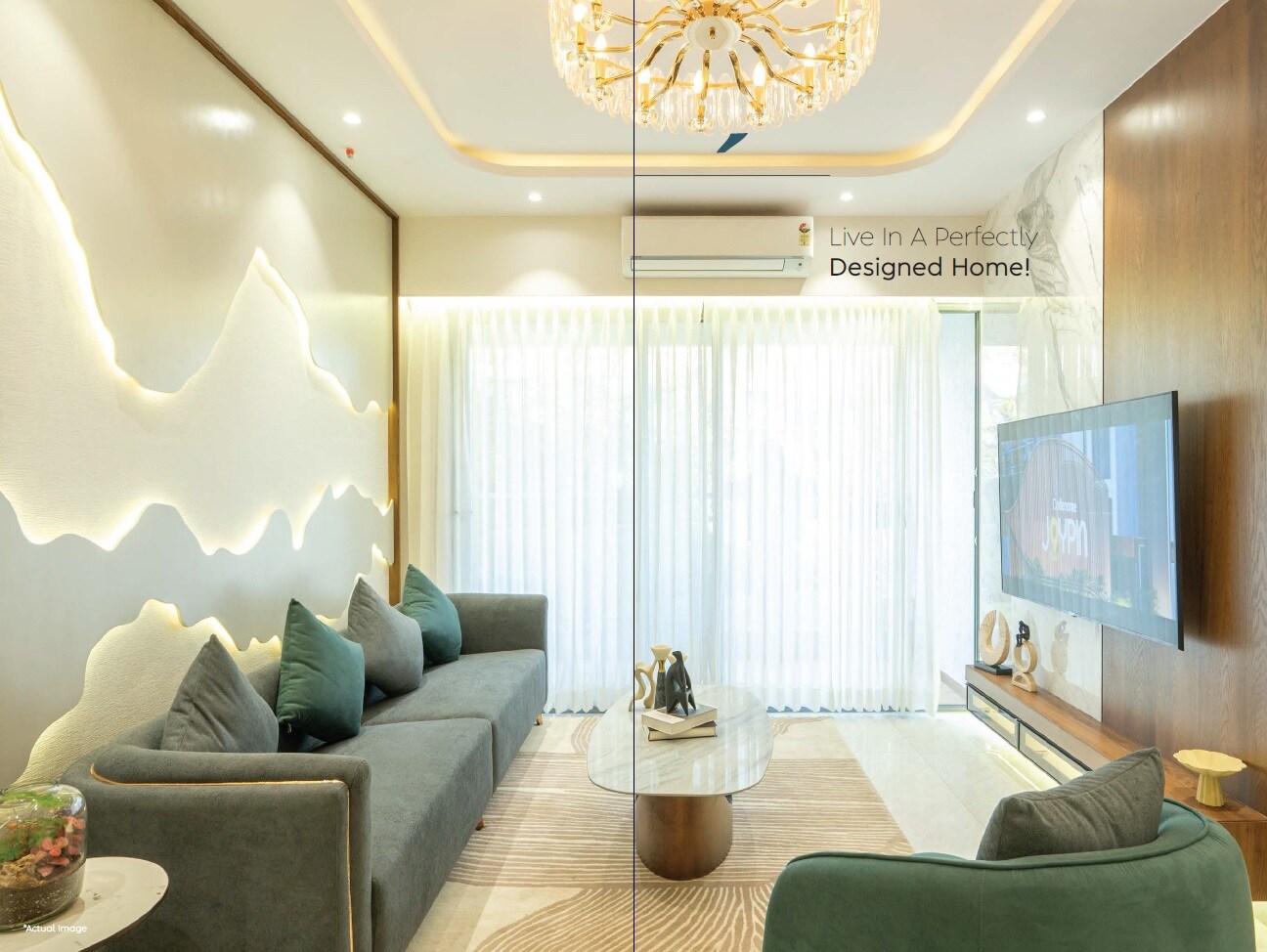Mantra Melange Apartment Interiors