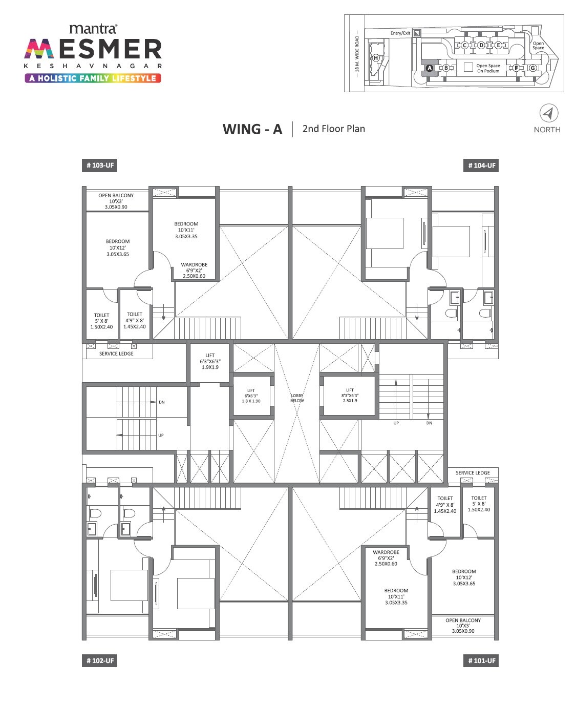Mantra Mesmer Floor Plans 2