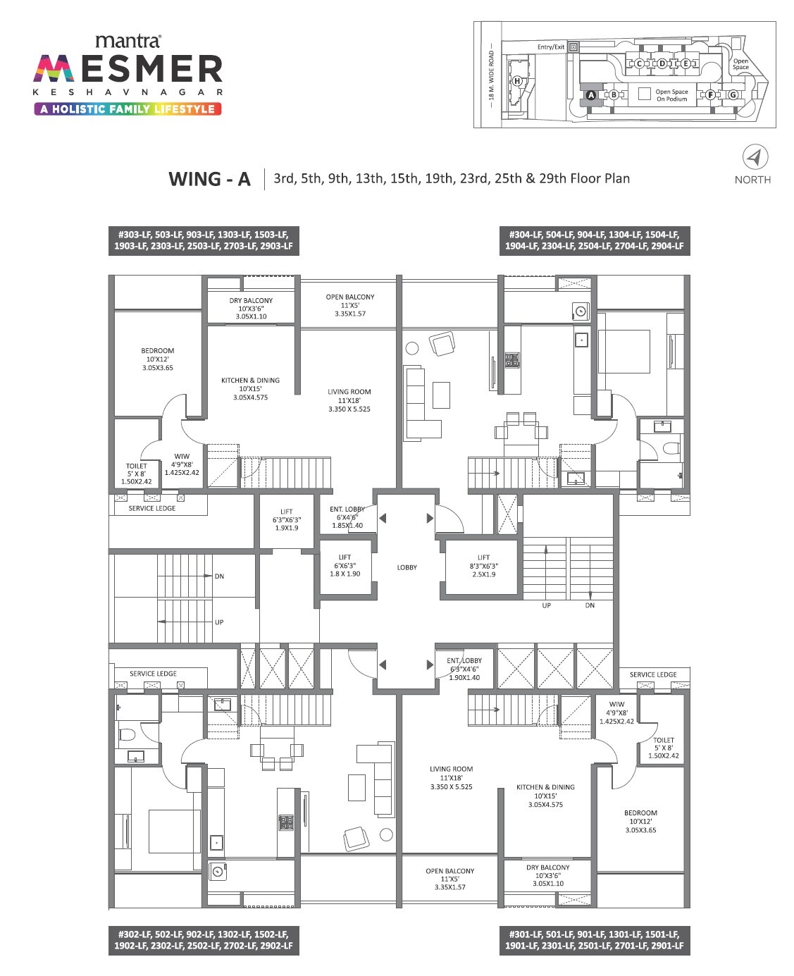 Mantra Mesmer Floor Plans 3