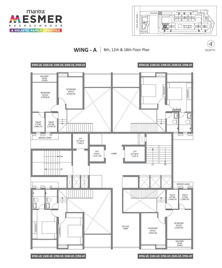 Mantra Mesmer Floor Plans 5