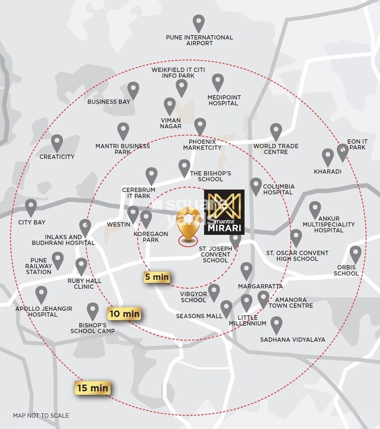 Mantra Mirari Location Image