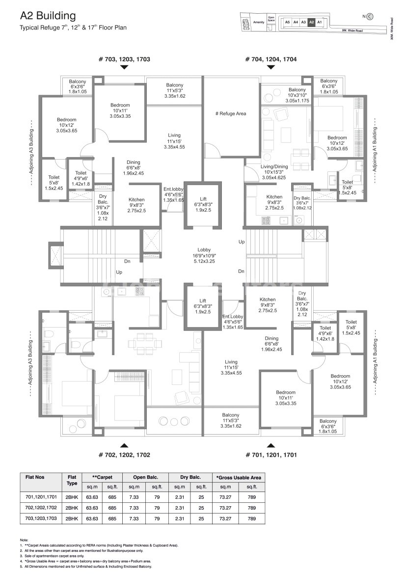 Mantra Monarch Floor Plans