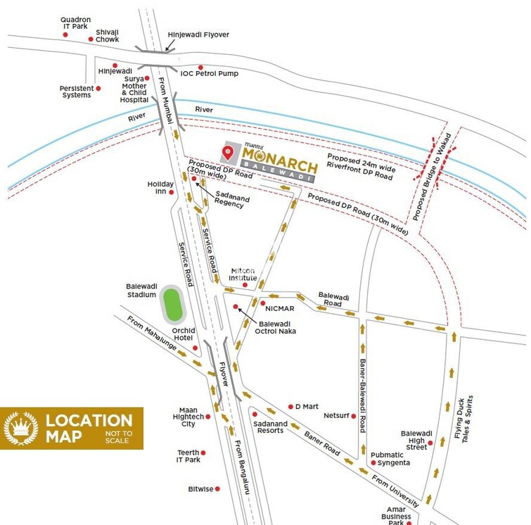 Mantra Monarch Location Image