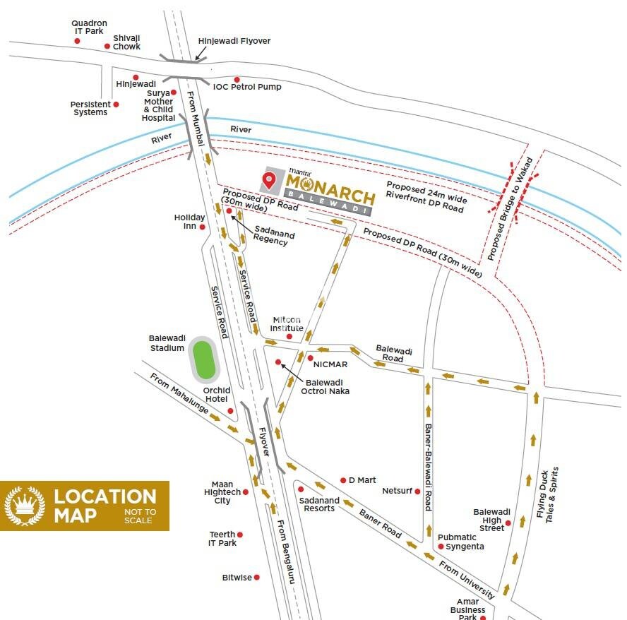 Mantra Monarch Location Image