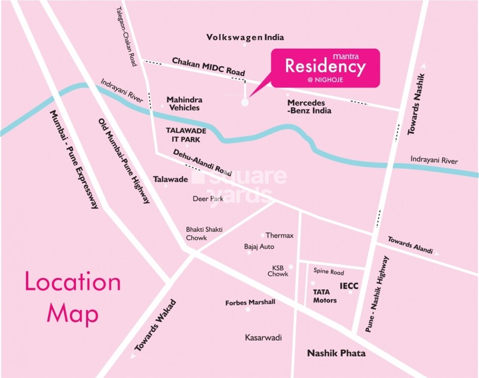 Mantra Residency Location Image