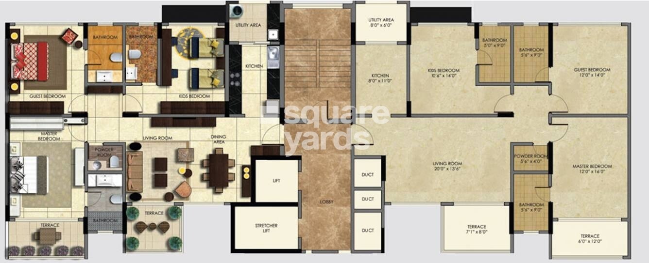 Mantri Mantri Mystica A Part Floor Plans