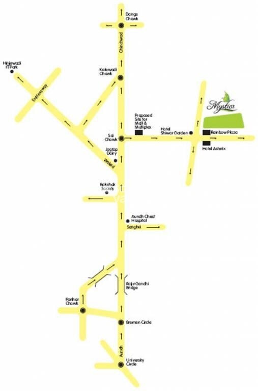 Mantri Mantri Mystica A Part Location Image