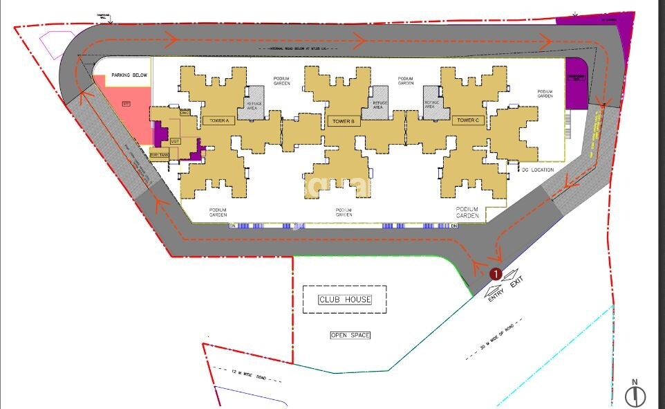 Mantri Vantage Master Plan 1
