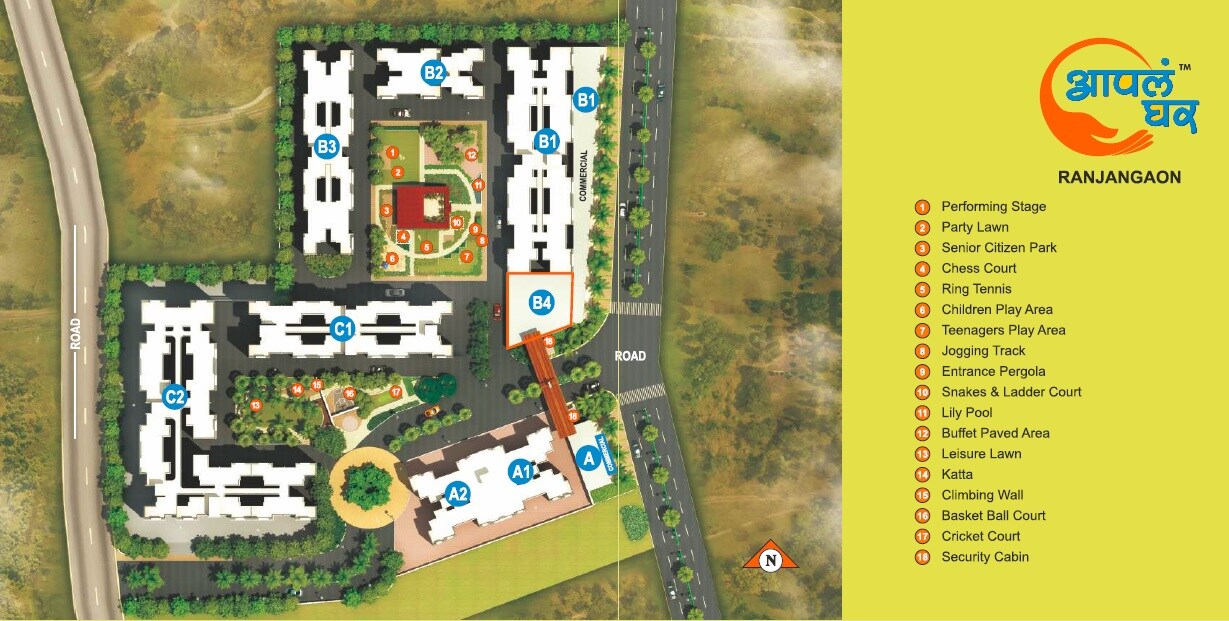 Maple Aapla Ghar Ranjangaon Master Plan 2