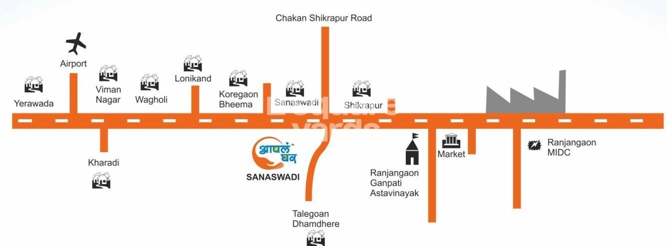 Maple Aapla Ghar Sanaswadi Location Image