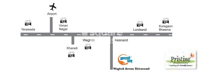 Maple Aapla Ghar Wagholi Annexe Location Image
